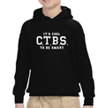 Black Chenille CTBS Hoodie (Youth)